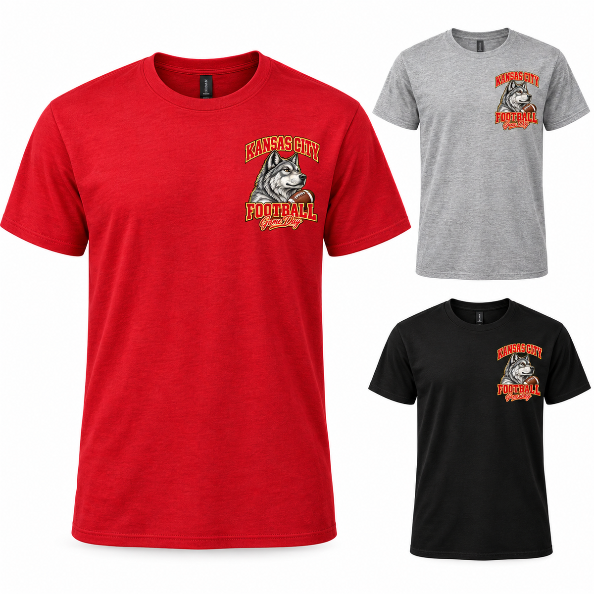 Kansas City Left-Chest Mascot T-Shirt — product thumbnail
