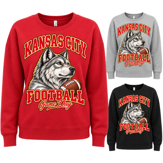 Kansas City Women's Mascot Crewneck Sweatshirt — product thumbnail
