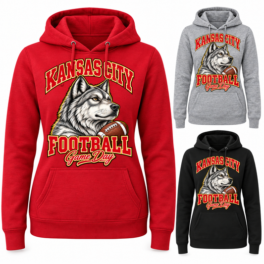 Kansas City Women's Mascot Pullover Hoodie — product thumbnail