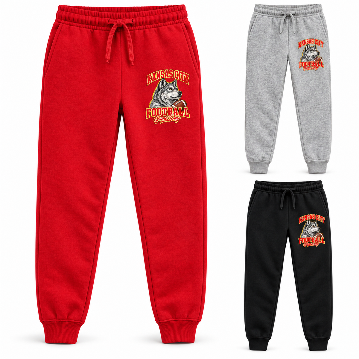 Kansas City Youth Mascot Fleece Joggers — product thumbnail