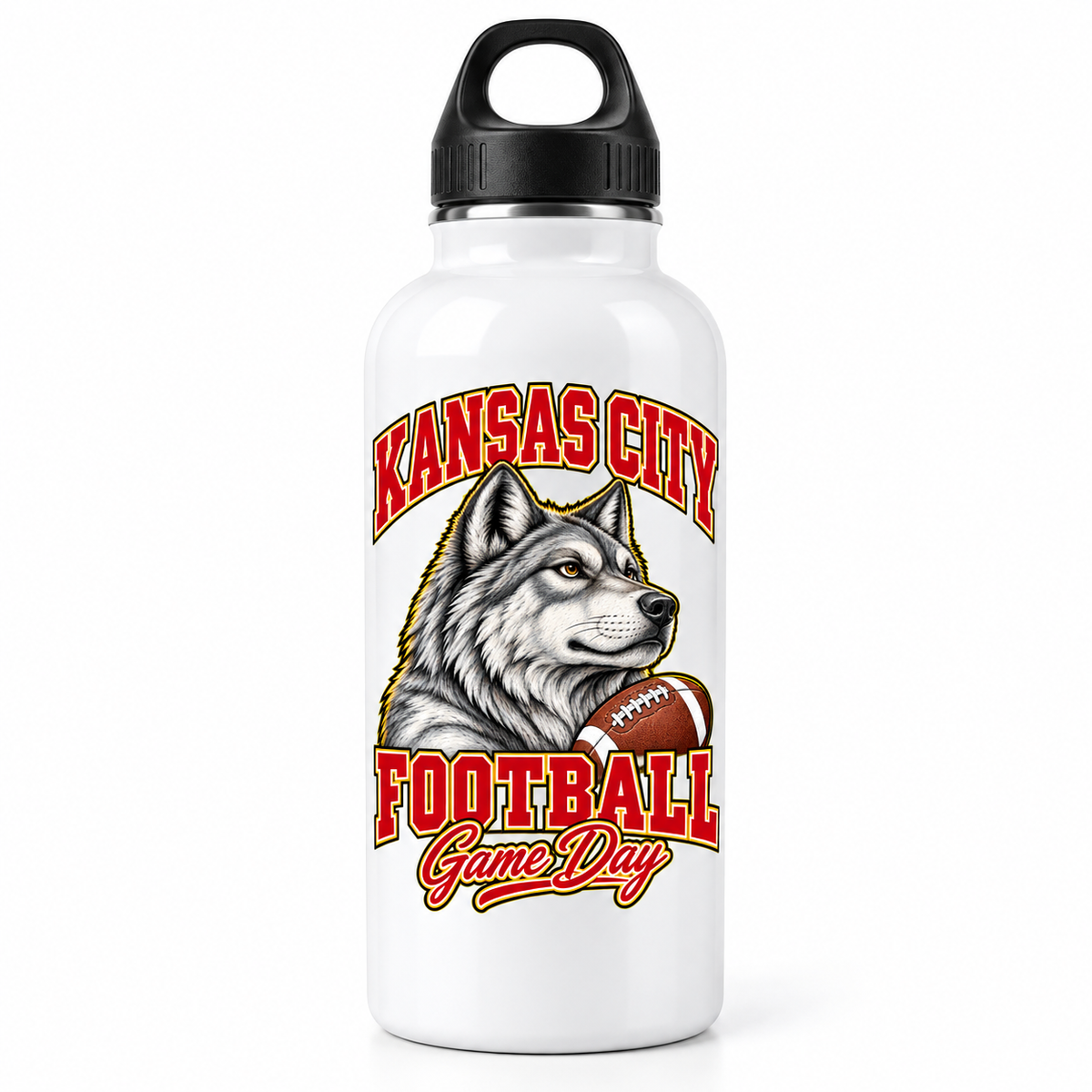 Kansas City Mascot Water Bottle — product thumbnail