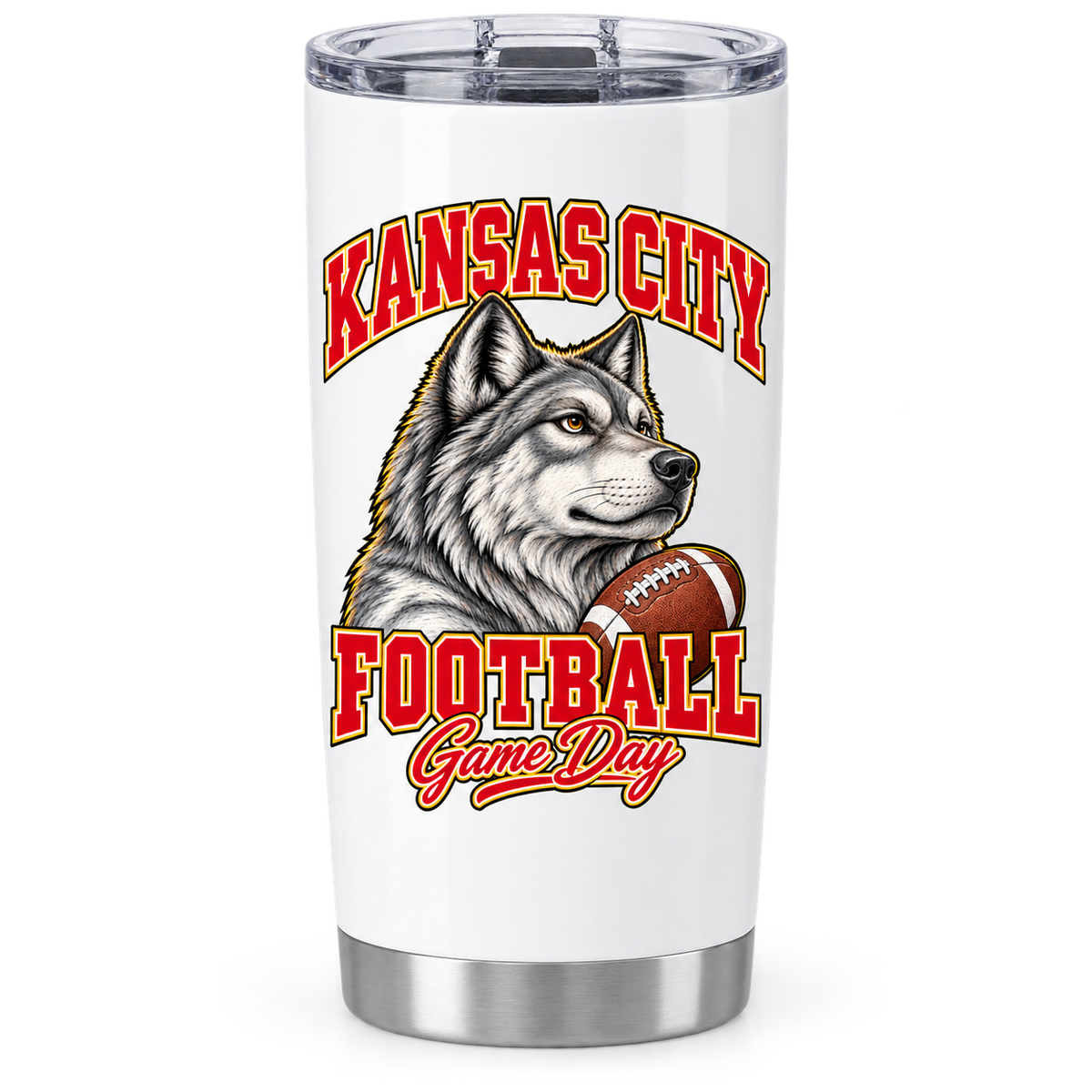 Kansas City Mascot Travel Tumbler — product thumbnail