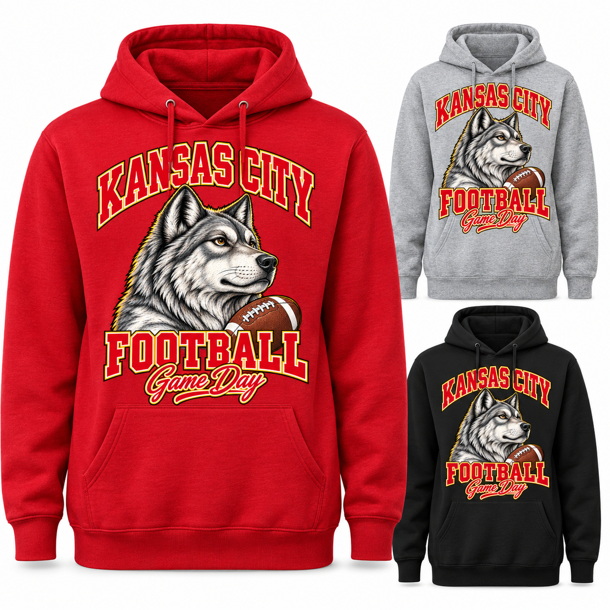 Kansas City Mascot Game Day Pullover Hoodie — product thumbnail