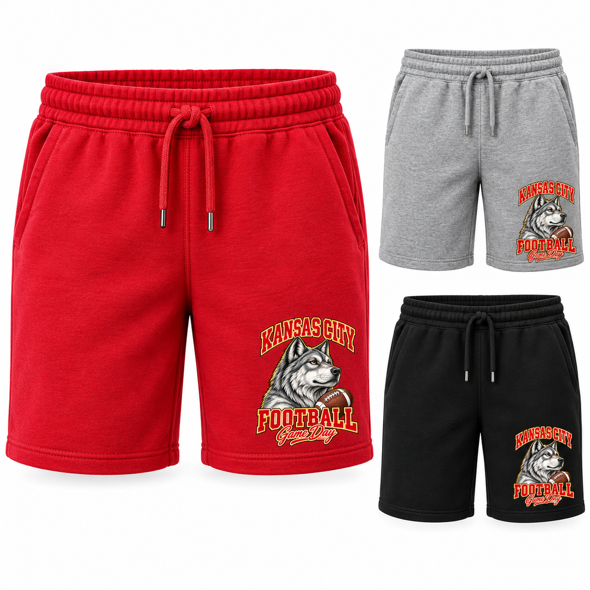 Kansas City Mascot Fleece Shorts — product thumbnail
