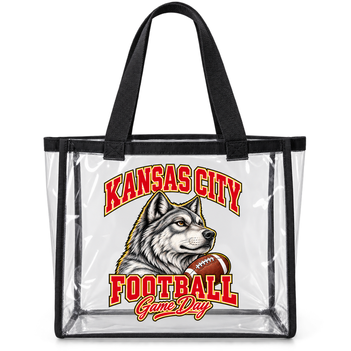Kansas City Game Day Clear Tote — product thumbnail
