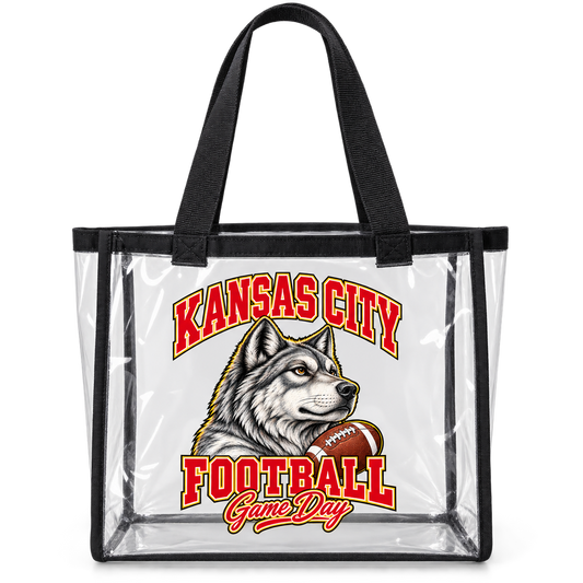 Kansas City Game Day Clear Tote — product thumbnail
