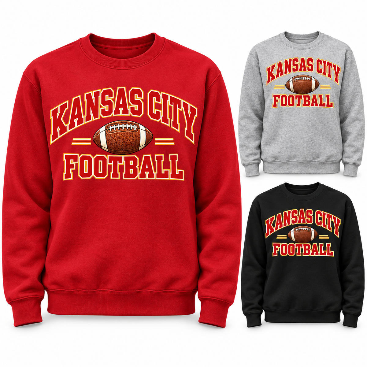 Kansas City Heritage Arch Crewneck Sweatshirt — product thumbnail