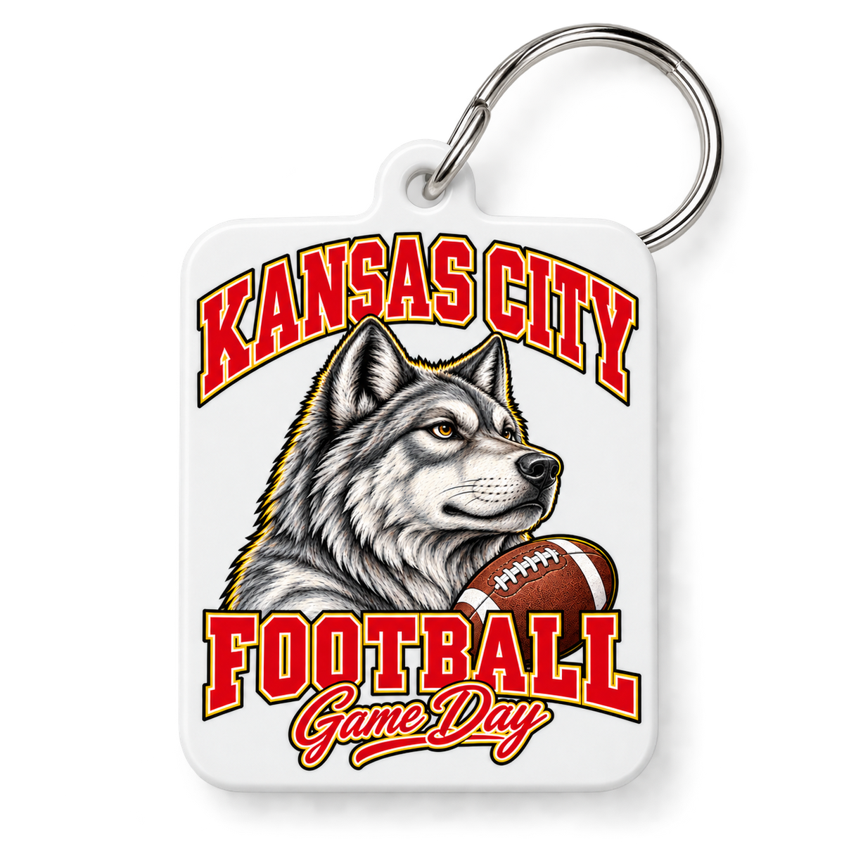 Kansas City Mascot Game Day Keychain — product thumbnail