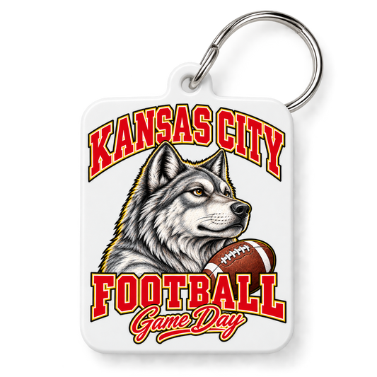 Kansas City Mascot Game Day Keychain — product thumbnail