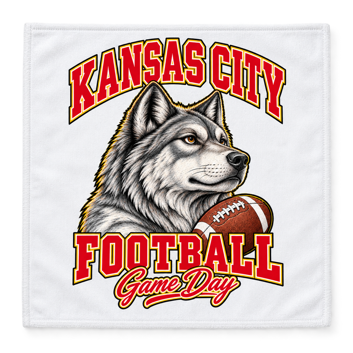 Kansas City Mascot Game Day Rally Towel — product thumbnail