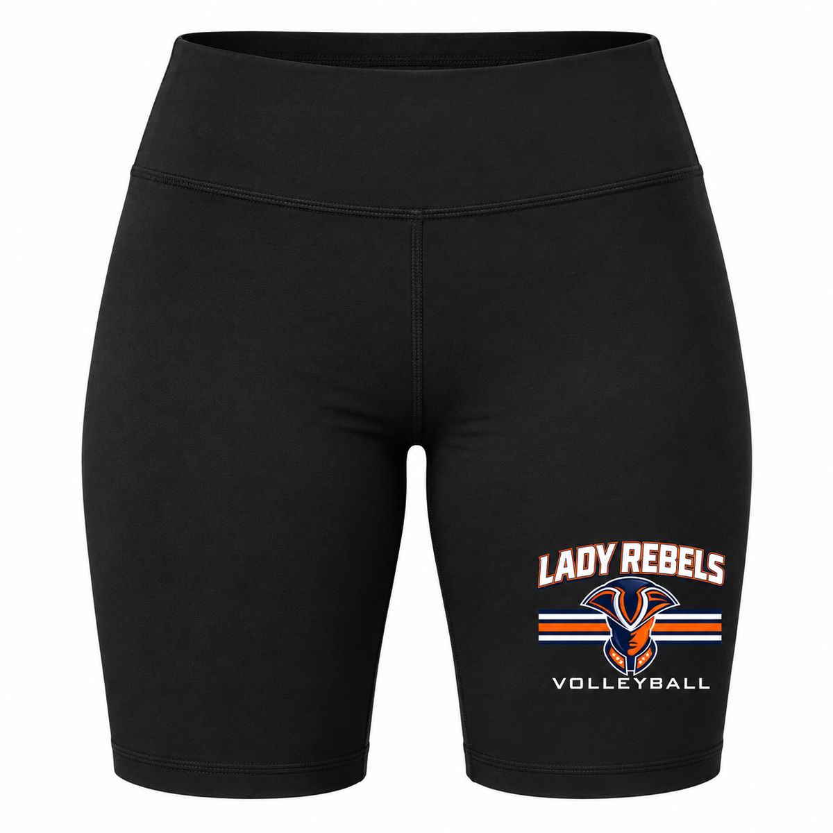 Lady Rebels Volleyball Mascot Women's Bike Shorts