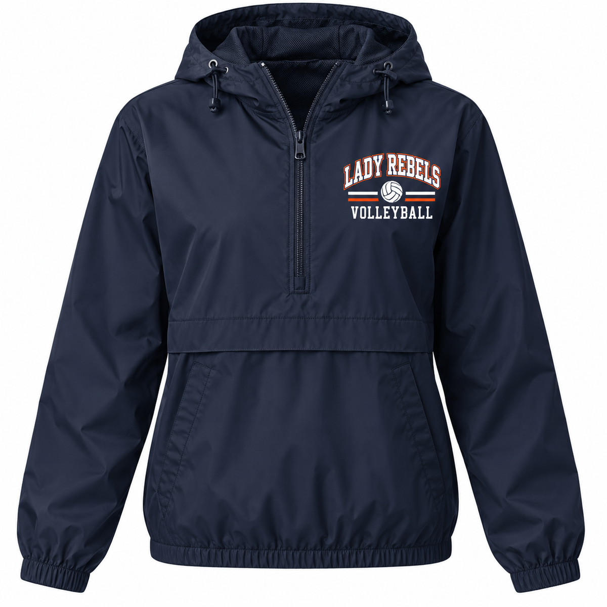 Lady Rebels Volleyball Collegiate Pullover Windbreaker