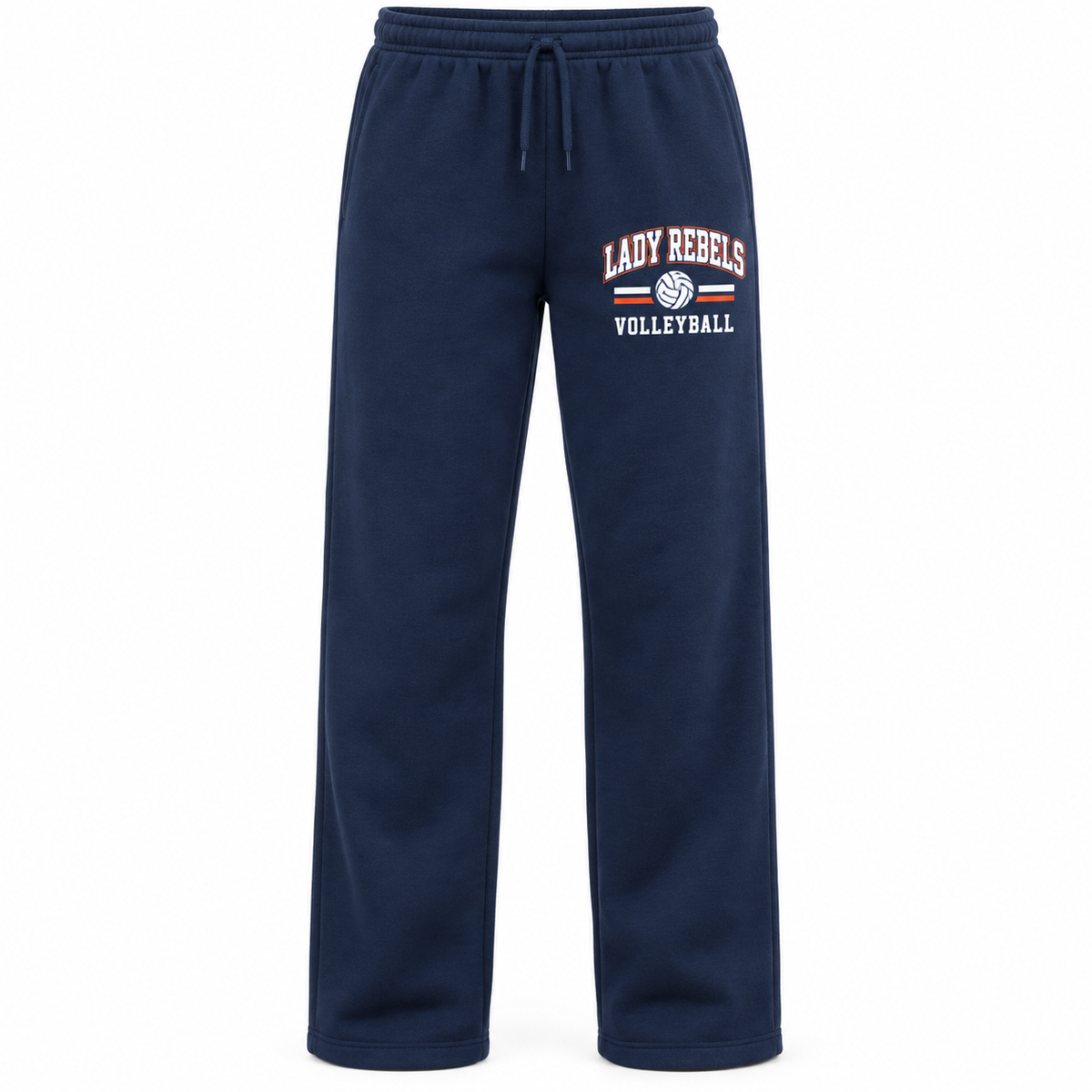 Lady Rebels Volleyball Collegiate Open-Bottom Sweatpants