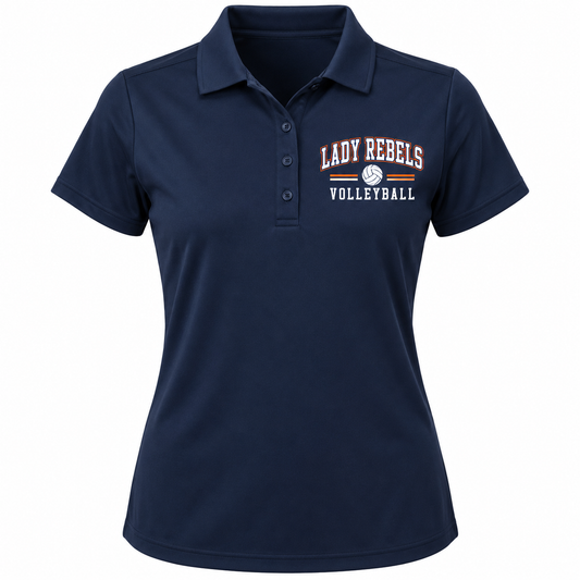 Lady Rebels Volleyball Collegiate Coach Polo