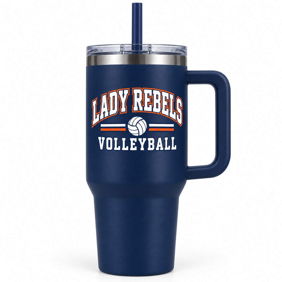 Lady Rebels Volleyball Collegiate Handled Tumbler