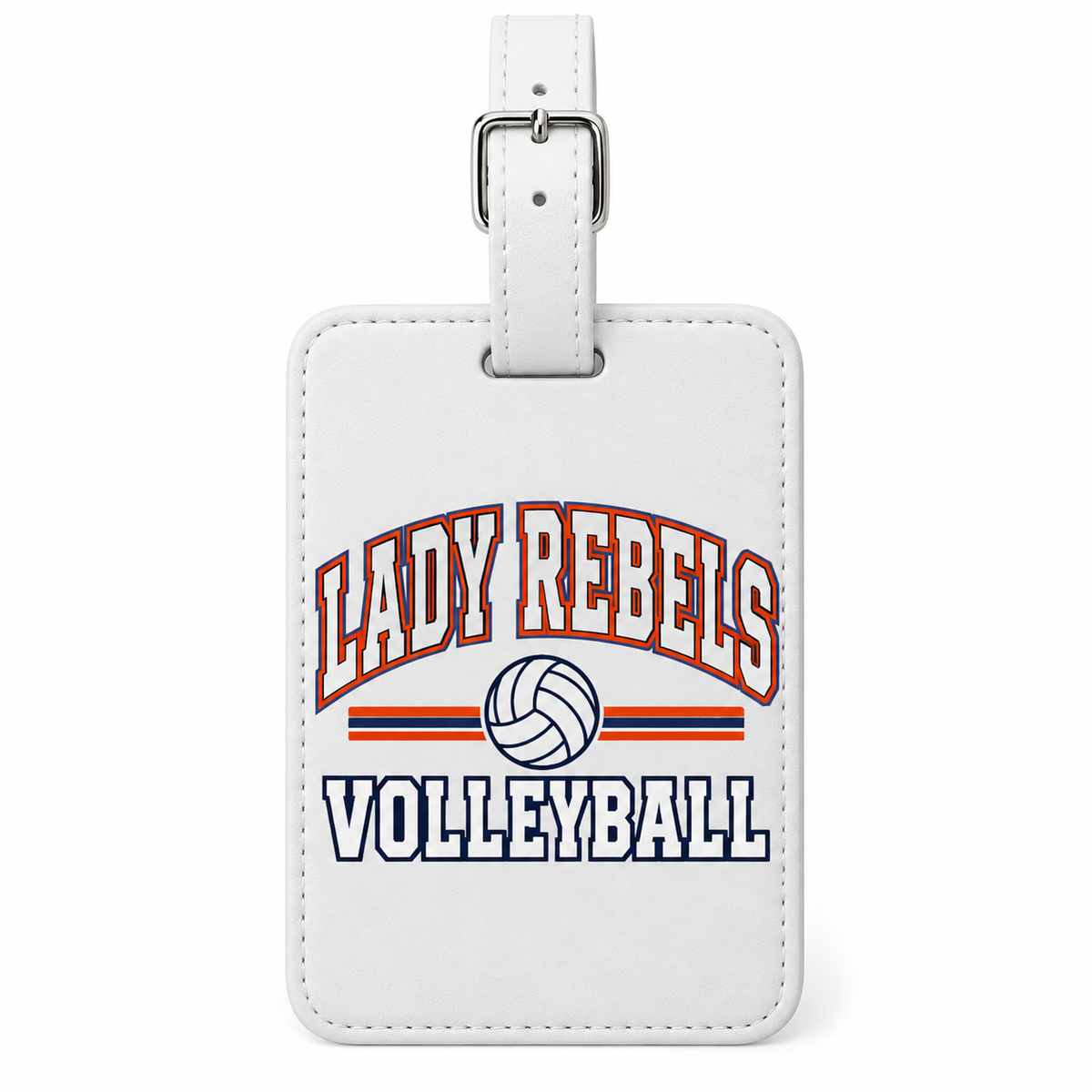 Lady Rebels Volleyball Collegiate Luggage Tag