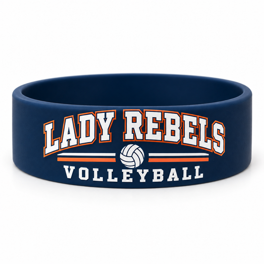 Lady Rebels Volleyball Collegiate Wristband