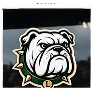 Lindenhurst Bulldogs Die-Cut Mascot Decal