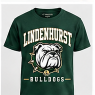 Lindenhurst Bulldogs Bulldog Nation Classic Mascot Tee