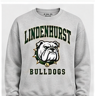 Lindenhurst Bulldogs Bulldog Nation Crewneck Sweatshirt