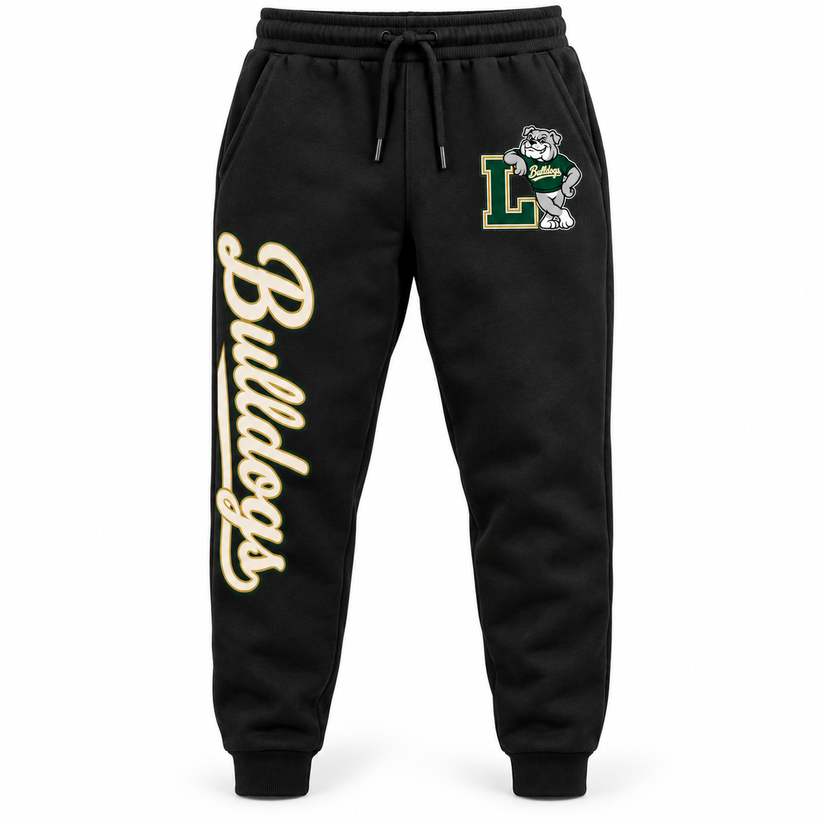 Lindenhurst Bulldogs heritage jog black