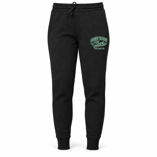 Women's Script Fleece Joggers digital mockup