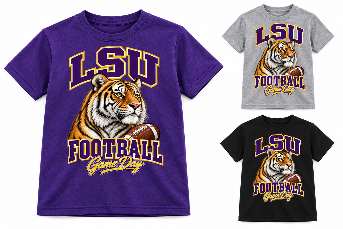 LSU Youth Mascot Game Day T-Shirt — product thumbnail