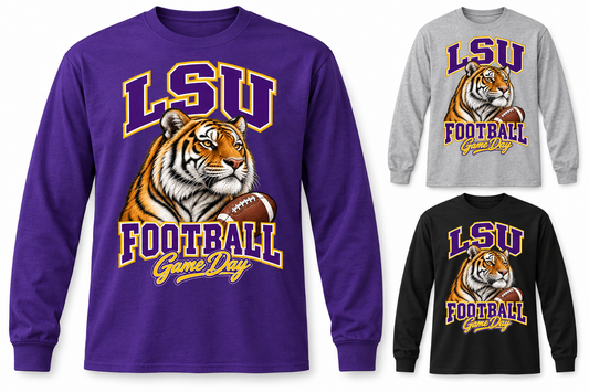 LSU Mascot Long Sleeve T-Shirt