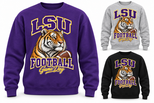 LSU Varsity Mascot Crewneck Sweatshirt