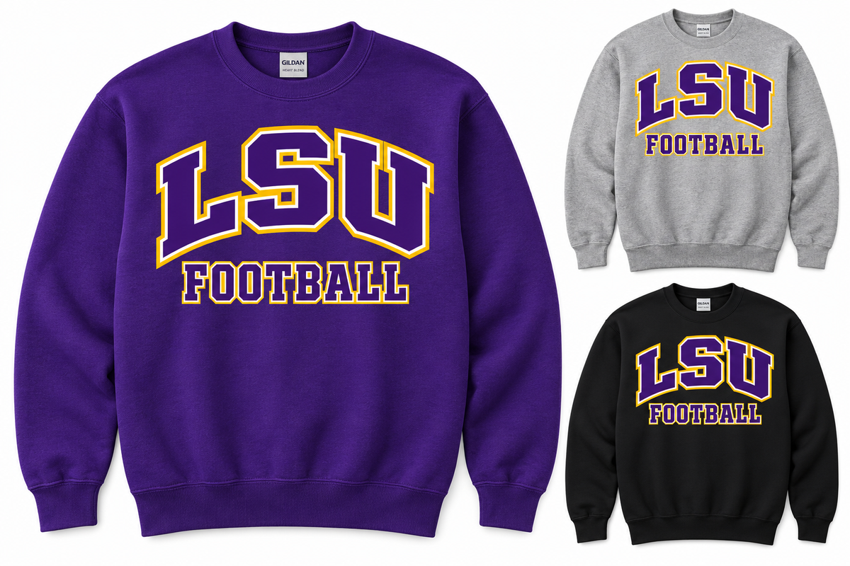 LSU Heritage Arch Crewneck Sweatshirt — product thumbnail