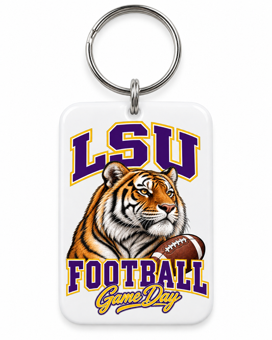 LSU Mascot Game Day Keychain — product thumbnail