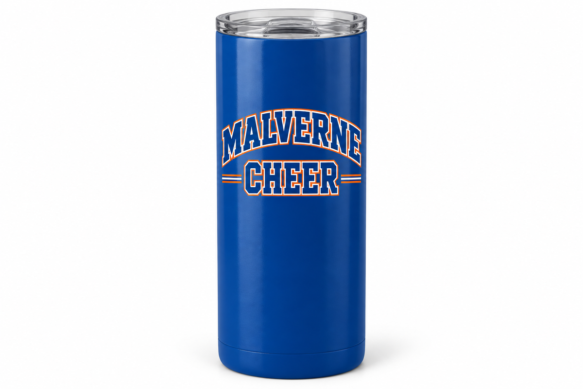 Malverne Cheer Tumbler in Royal Blue