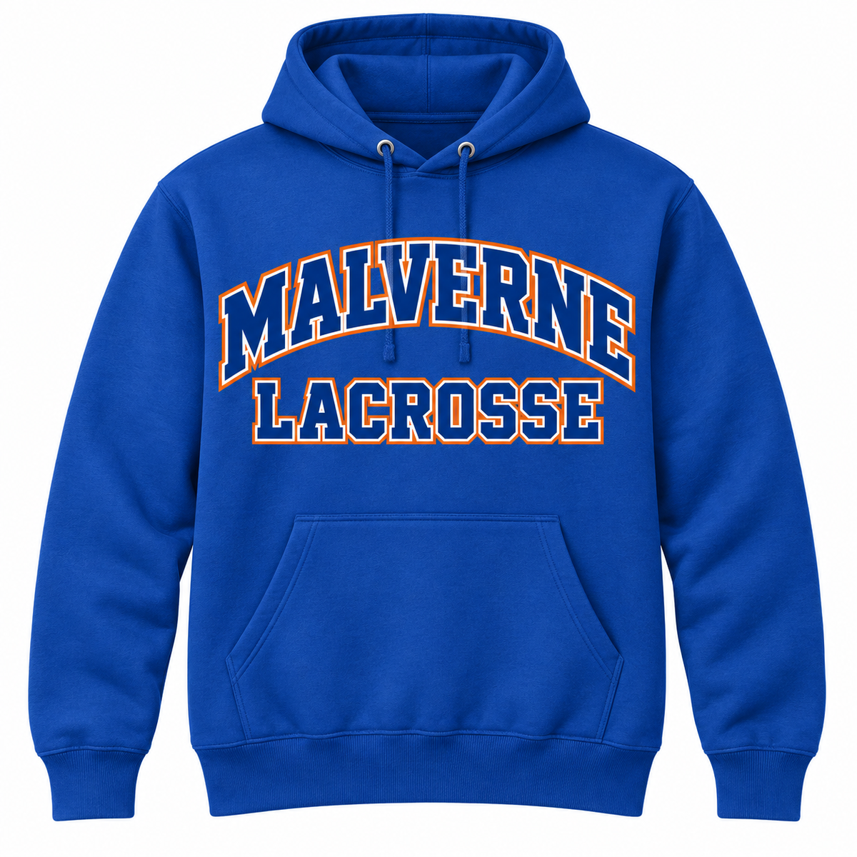Malverne Lacrosse Varsity Hoodie in Royal Blue