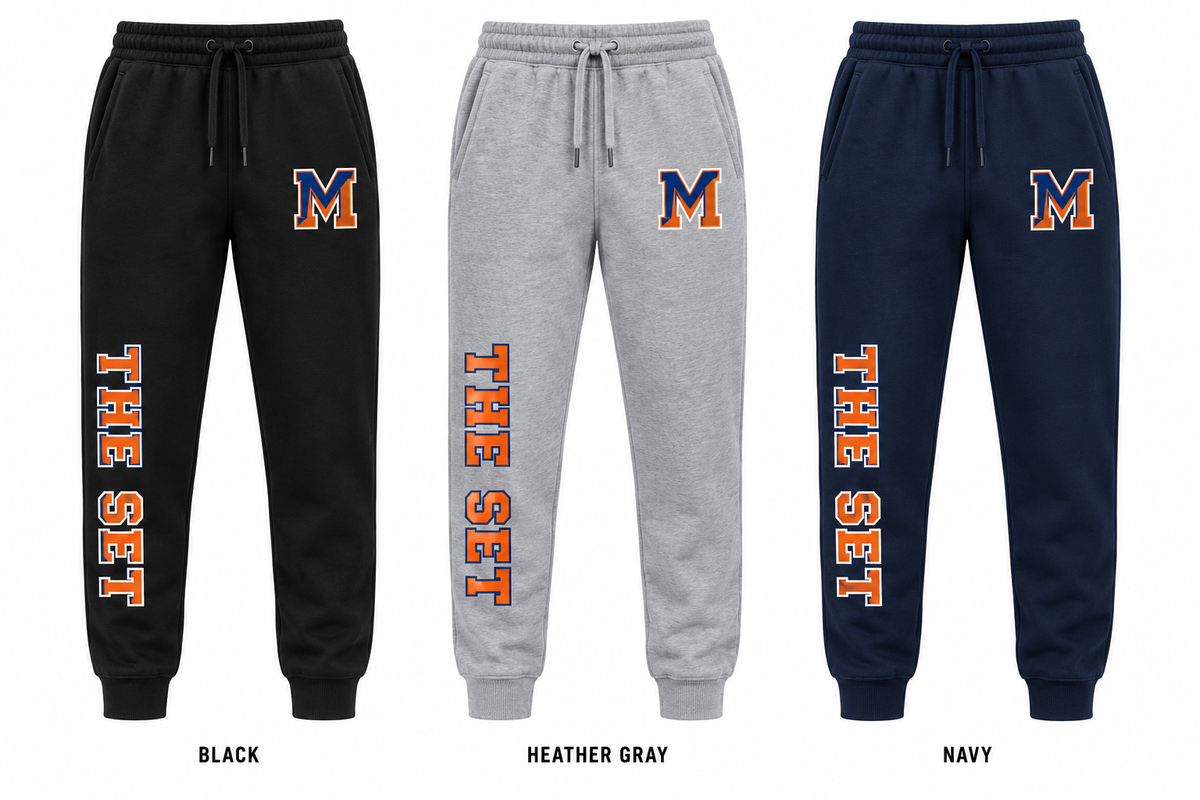 manhasset varsity joggers in Black, Heather Gray and Navy
