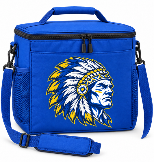 Massapequa Chiefs Intensity Zipper Cooler Bag — Royal Blue