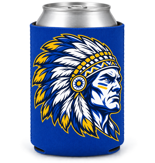 Massapequa Chiefs Intensity Can Cooler — Royal Blue