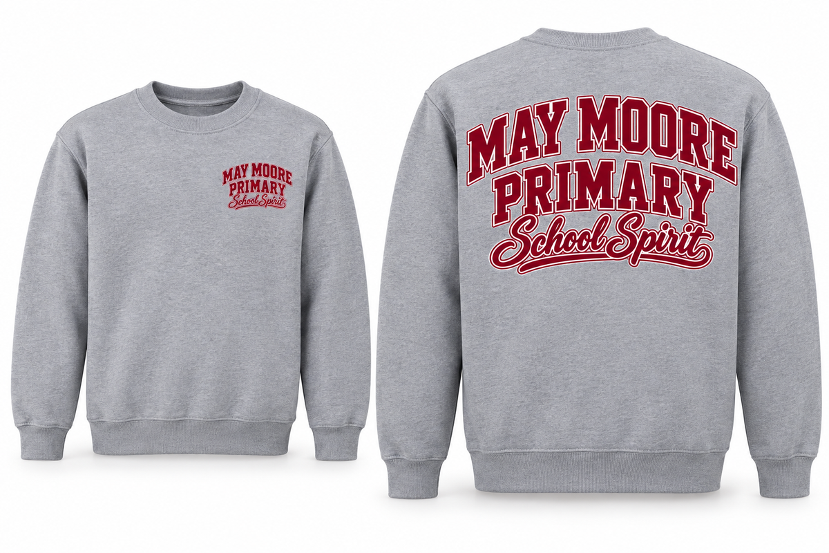 May Moore Primary School Spirit Youth Crewneck