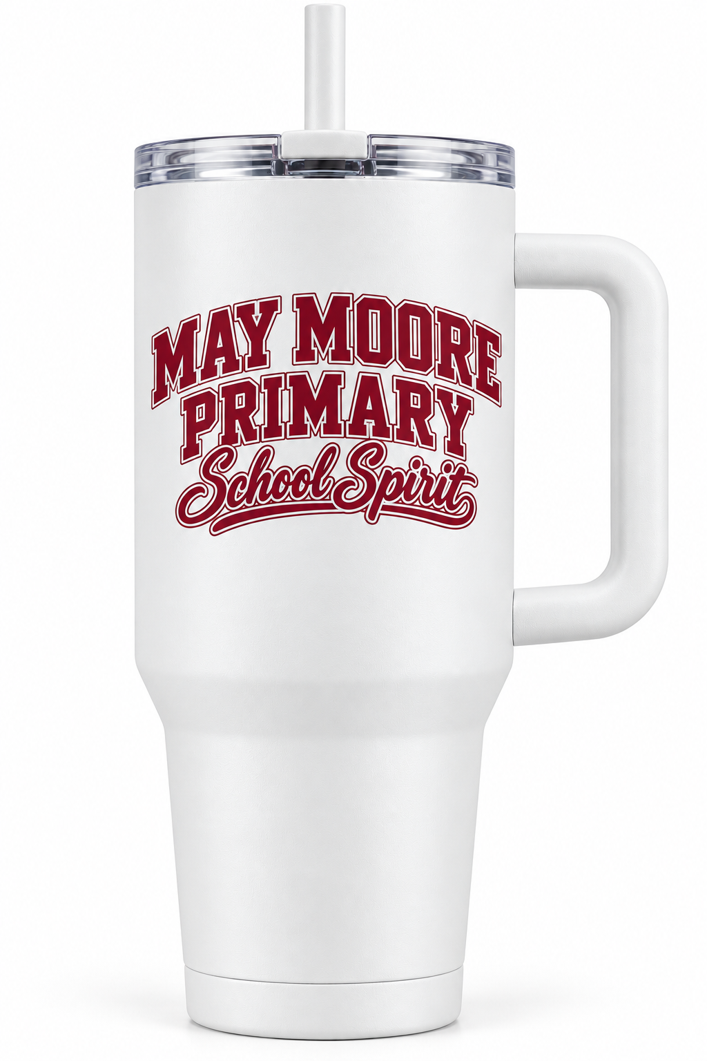 May Moore Primary School Spirit Handled Straw Tumbler