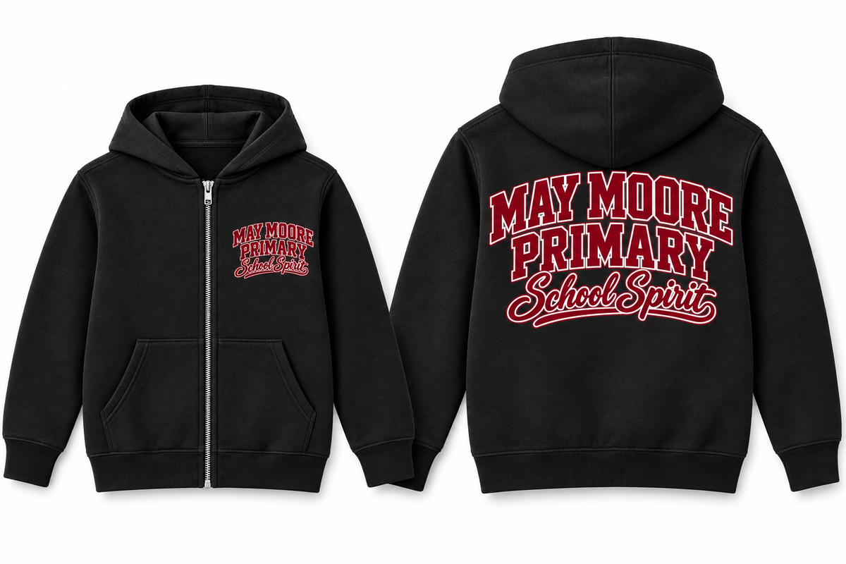 May Moore Primary School Spirit Youth Full-Zip Hoodie