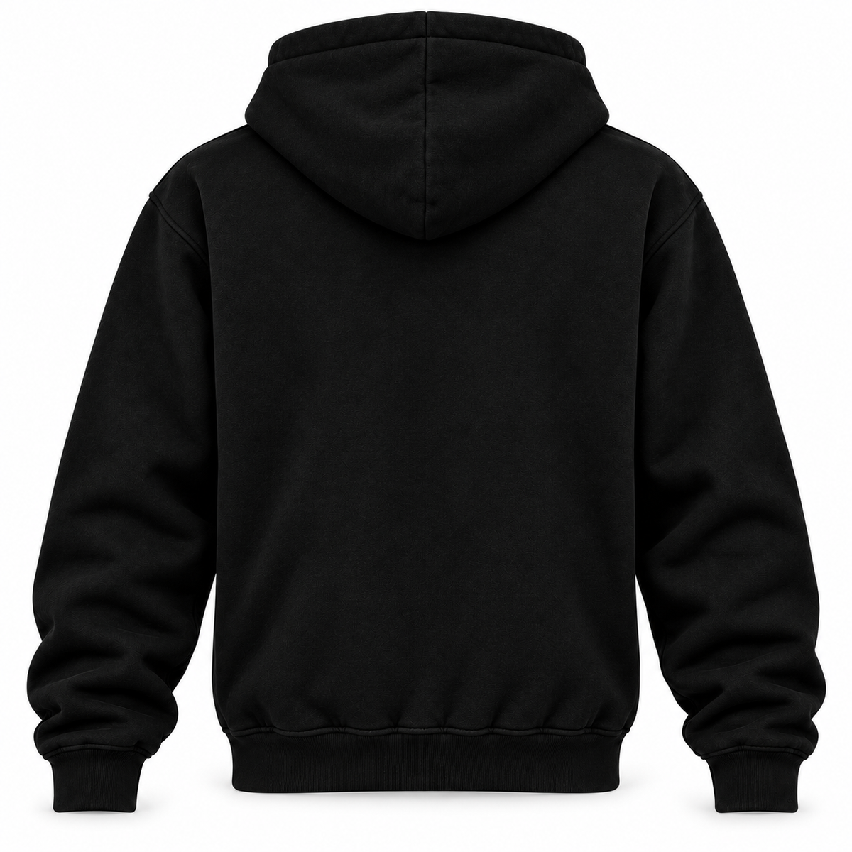 Black hoodie - plain back