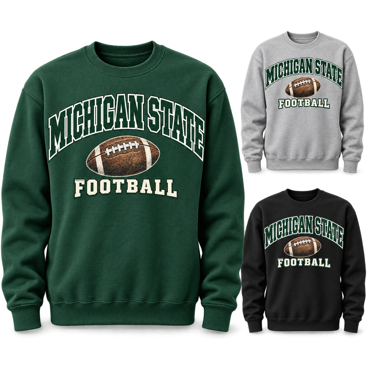 Michigan State Heritage Arch Crewneck Sweatshirt — product thumbnail