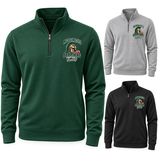 Michigan State Left-Chest Quarter-Zip Pullover — product thumbnail