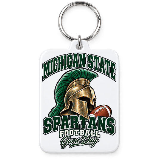 Michigan State Mascot Game Day Keychain — product thumbnail