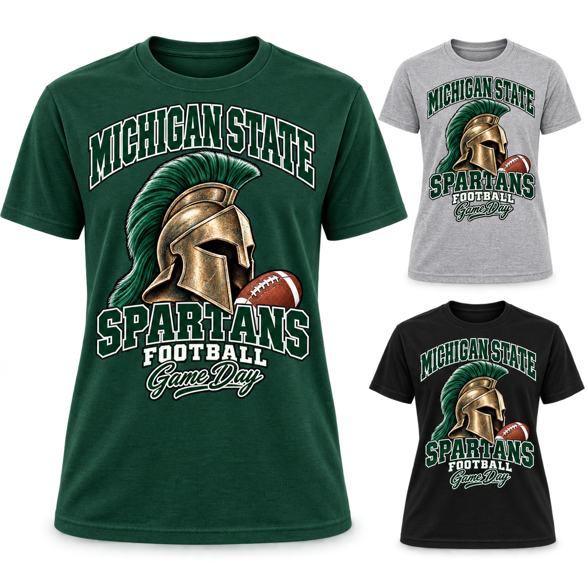 Michigan State Mascot Game Day T-Shirt — product thumbnail