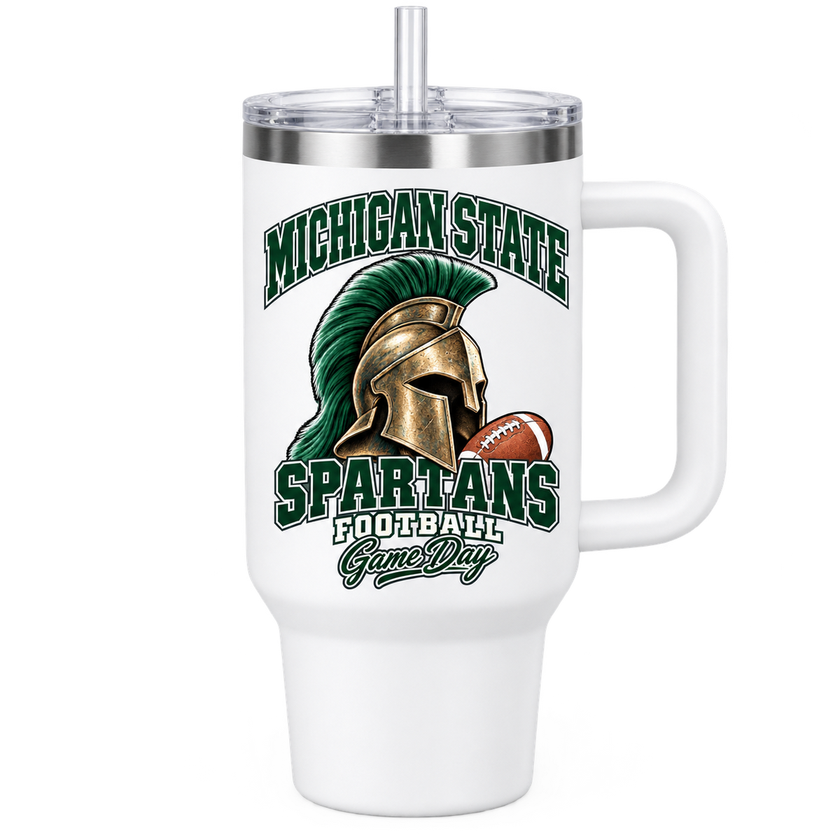 Michigan State Mascot Handled Tumbler — product thumbnail