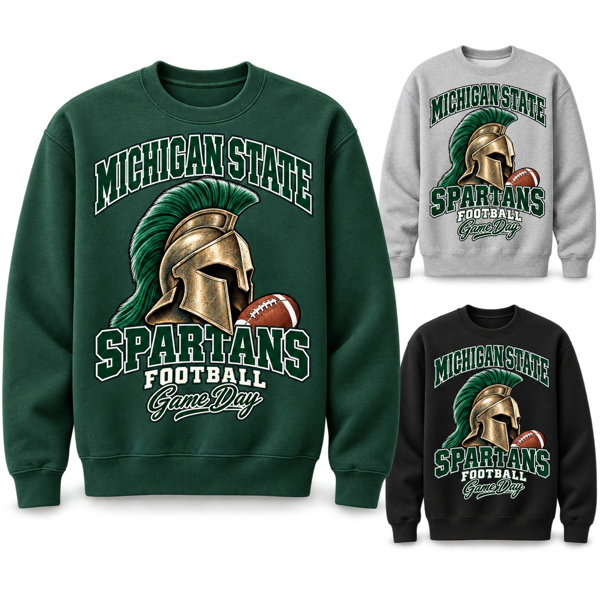 Michigan State Varsity Mascot Crewneck Sweatshirt — product thumbnail
