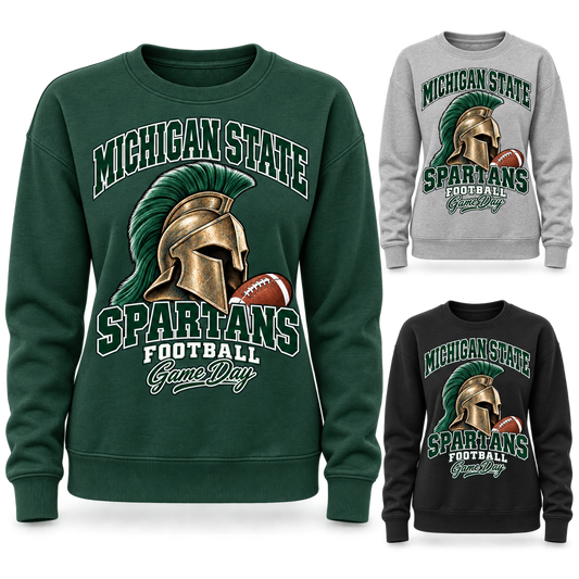 Michigan State Women's Mascot Crewneck Sweatshirt — product thumbnail