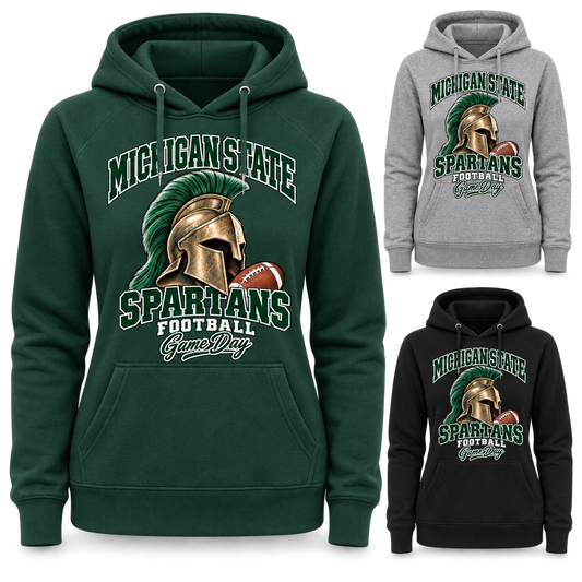 Michigan State Women's Mascot Pullover Hoodie — product thumbnail
