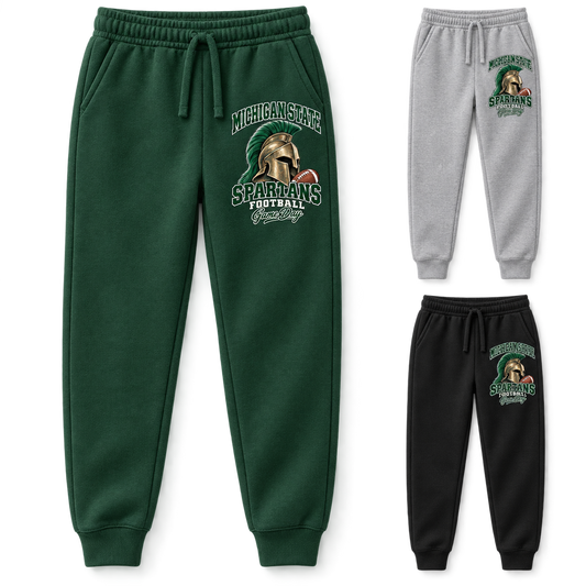 Michigan State Youth Mascot Fleece Joggers — product thumbnail