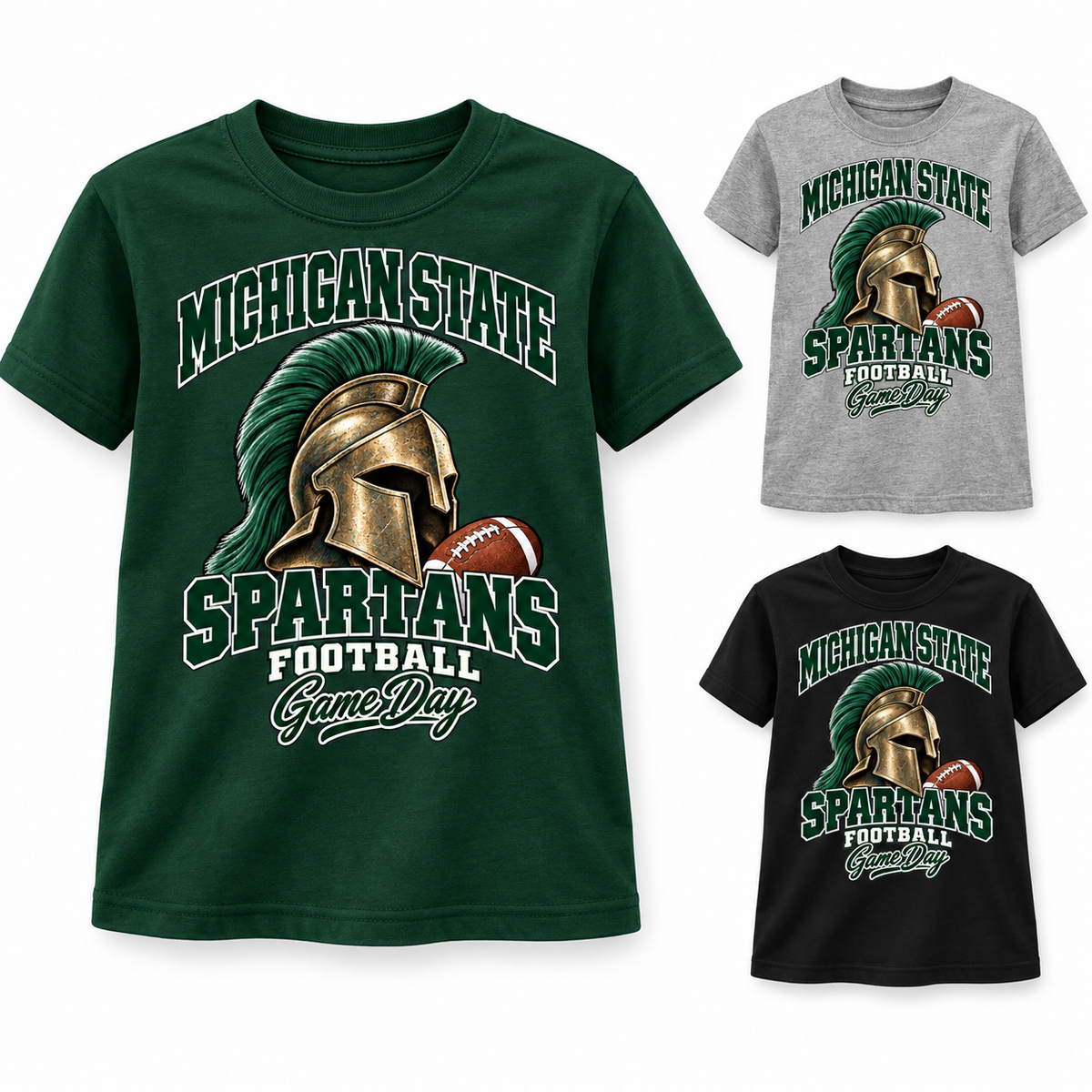 Michigan State Youth Mascot Game Day T-Shirt — product thumbnail